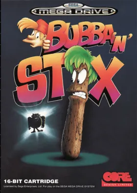 Bubba 'N' Stix (USA) box cover front